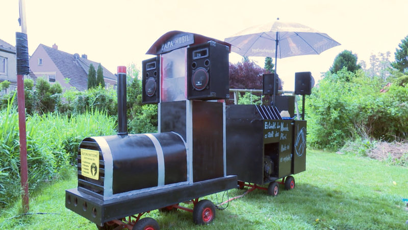 NRWs coolster Bollerwagen (Foto: SAT.1 NRW)