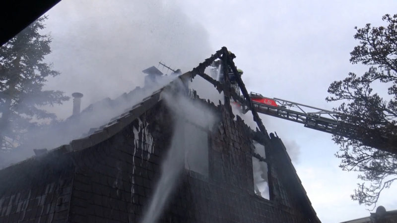Großbrand in Bergisch Gladbach (Foto: SAT.1 NRW)