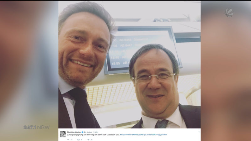 Koalition - aber mit wem? (Foto: SAT.1 NRW)