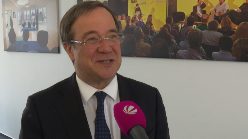 NRW-Wahlkampfstimmung nach Wahlergebnis in Schleswig-Holstein (Foto: SAT.1 NRW)