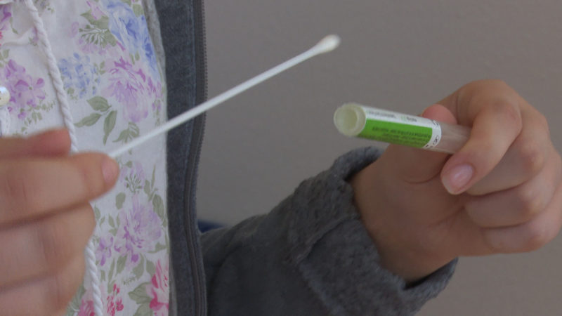 Masern-Schnelltest (Foto: SAT.1 NRW)