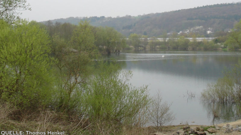 Fluchtfahrzeug aus See gefischt (Foto: SAT.1 NRW)