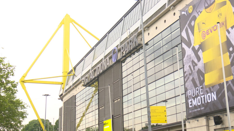 Sicherheit am Tag des DFB-Pokalfinales (Foto: SAT.1 NRW)