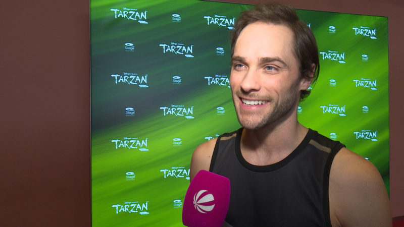 Neuer Tarzan in Oberhausen (Foto: SAT.1 NRW)