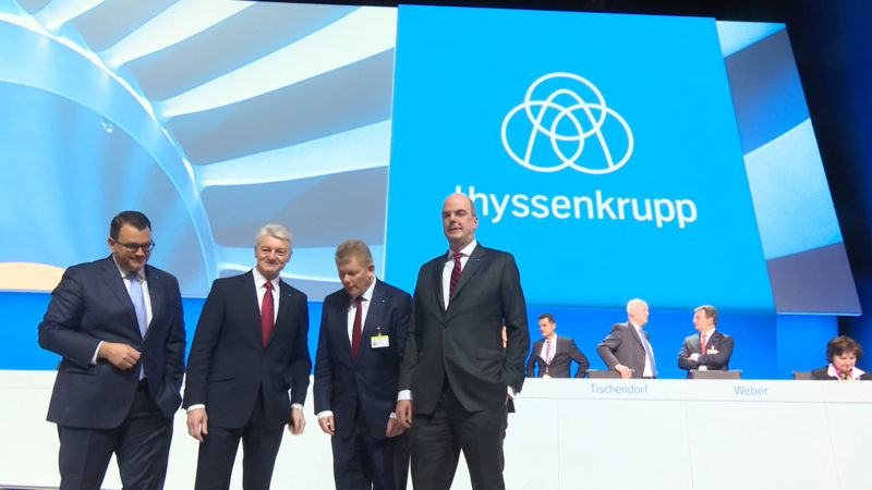 ThyssenKrupp will investieren (Foto: SAT.1 NRW)