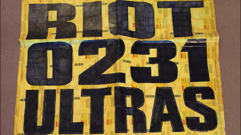 Innenministerium will BVB Ultra-Gruppierung Riot0231 verbieten lassen (Foto: SAT.1 NRW)