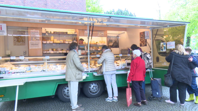 Immer weniger Wochenmärkte (Foto: SAT.1 NRW)