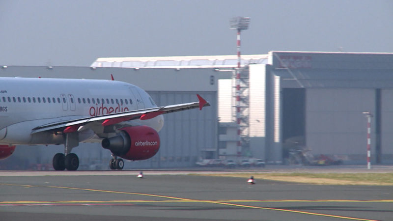 Air Berlin: Was tun bei Flugausfällen und Verspätungen? (Foto: SAT.1 NRW)