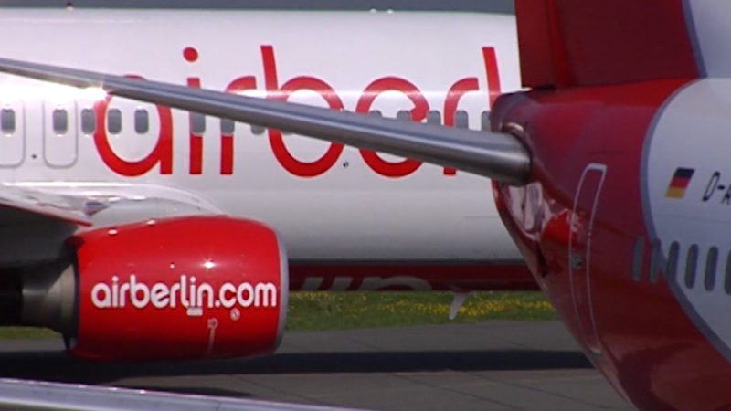 Air Berlin: Bund prüft Bürgschaftsanfrage (Foto: SAT.1 NRW)