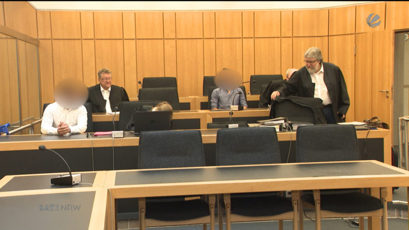 Autodealerbande vor Gericht (Foto: SAT.1 NRW)