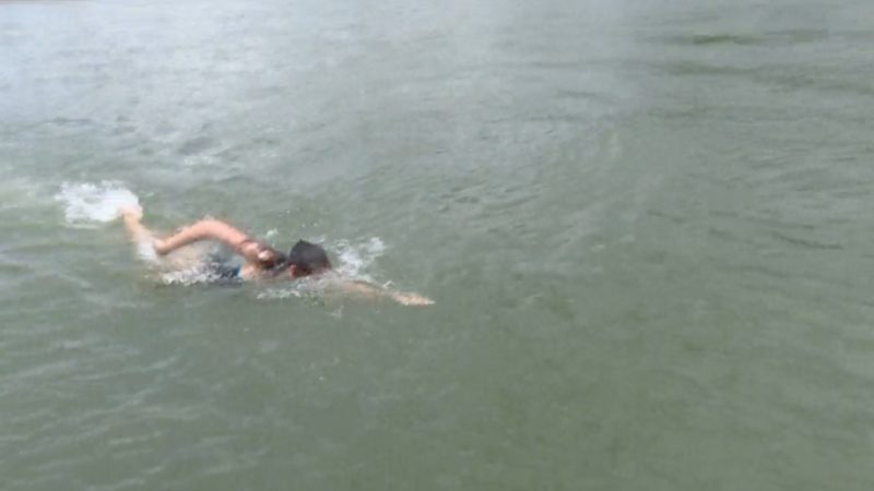 Wie gefährlich ist Schwimmen im Fluss? (Foto: SAT.1 NRW)