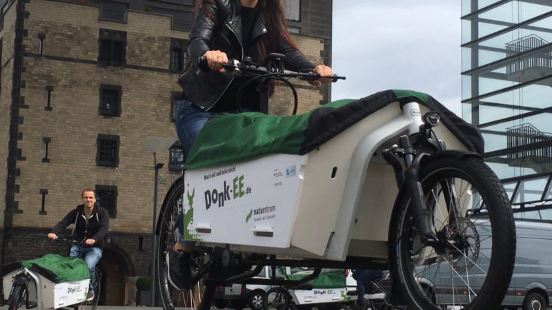 E-Lastenbike (Foto: SAT.1 NRW)