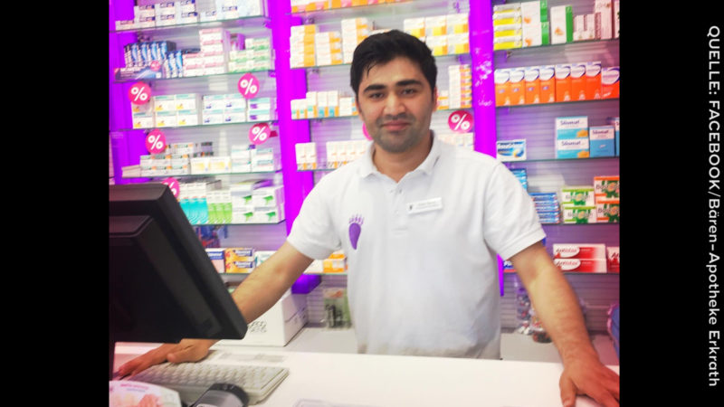 Apotheker aus Afghanistan: Plötzlich wird ihm die Arbeitserlaubnis entzogen (Foto: SAT.1 NRW)