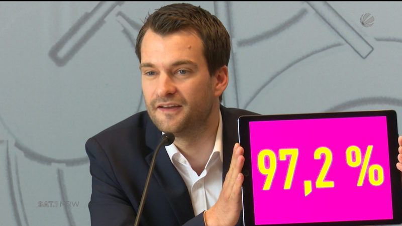 FDP stimmt Koalitionsvertrag zu (Foto: SAT.1 NRW)