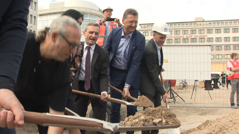 Startschuss für Kö-Bogen II (Foto: SAT.1 NRW)
