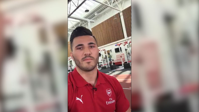 Kolasinac verlässt Schalke (Foto: Twitter)