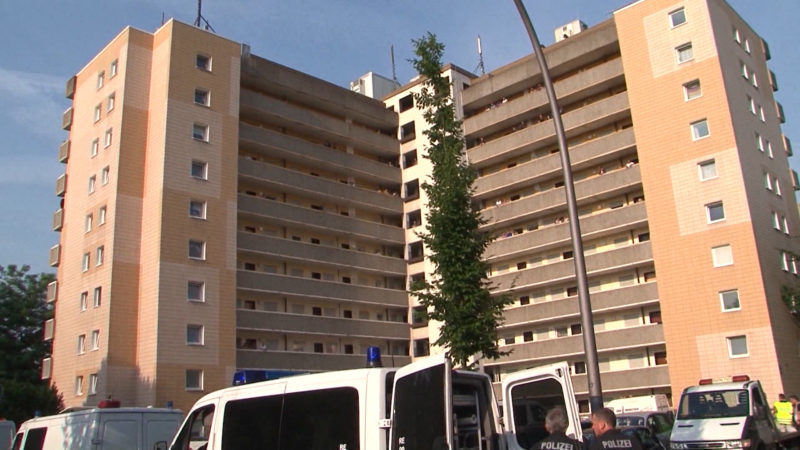 Diebstahl-Razzia in Gladbeck (Foto: SAT.1 NRW)