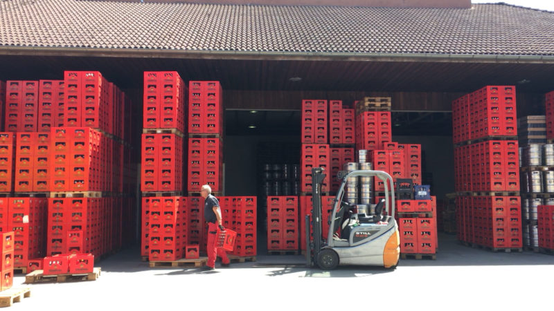 Das Bier muss weg (Foto: SAT.1 NRW)