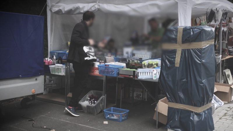 Verkauf kurioser Diebstähle (Foto: SAT.1 NRW)