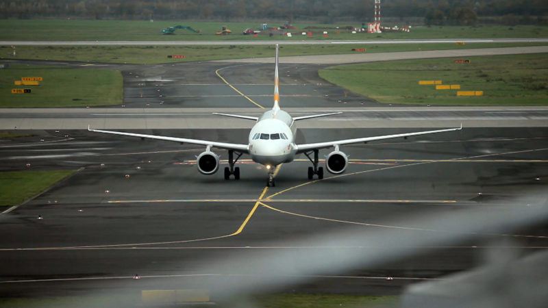 Wieder Streiks an NRW-Flughäfen (Foto: SAT.1 NRW)