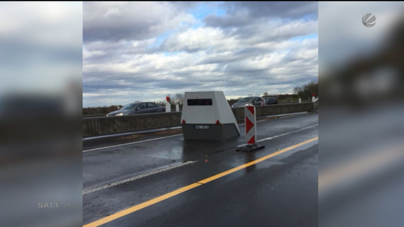 Kreis Mettmann: A3-Blitzer sorgt für Ärger (Foto: SAT.1 NRW)