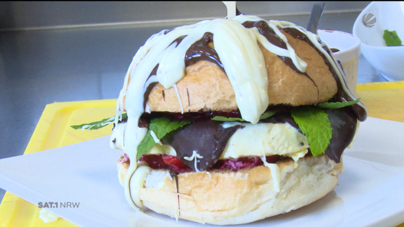 Ice Cream Burger (Foto: SAT.1 NRW)