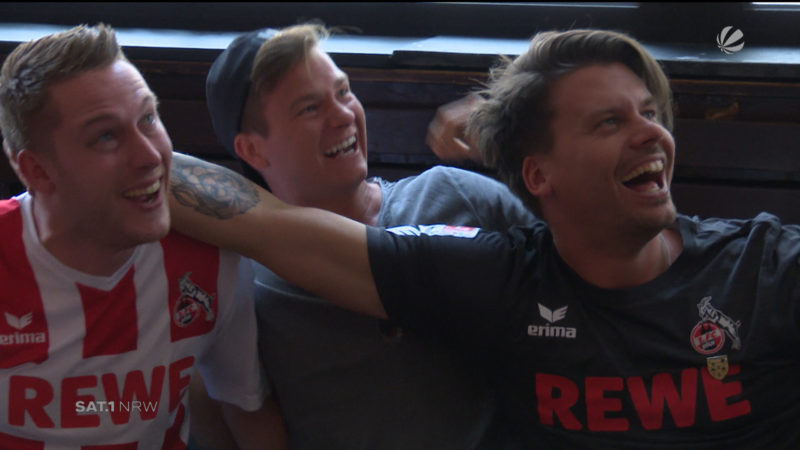 1. FC Köln: Europa-League-Auslosung (Foto: SAT.1 NRW)