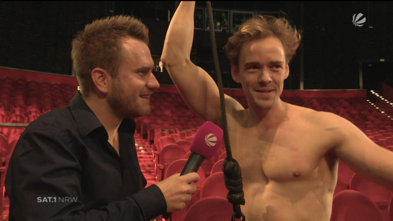 Neuer Tarzan in Oberhausen (Foto: SAT.1 NRW)