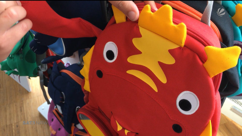 Ergonomischer Schulrucksack (Foto: SAT.1 NRW)