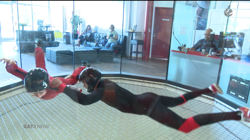Handicap-Fliegen (Foto: SAT.1 NRW)