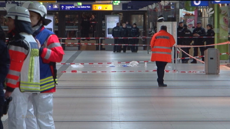 Düsseldorfer Axt-Attentäter muss dauerhaft in die Psychiatrie (Foto: SAT.1 NRW)