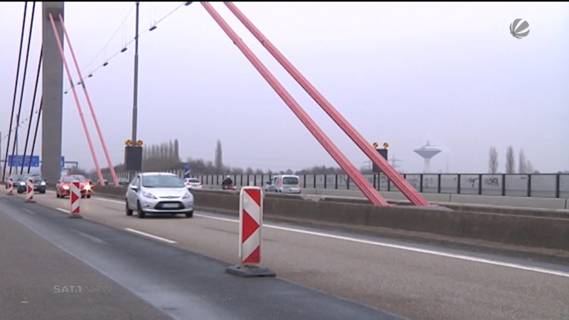 Klage gegen Neubau der Leverkusener Rheinbrücke (Foto: SAT.1 NRW)
