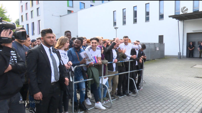 Cristiano Ronaldo in NRW (Foto: SAT.1 NRW)