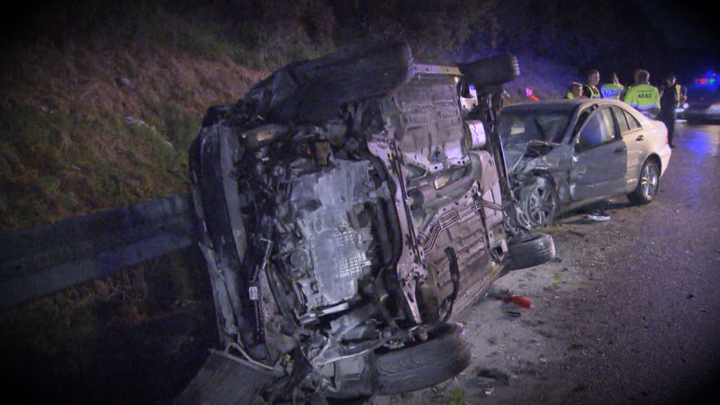 Massen-Crash (Foto: SAT.1 NRW)