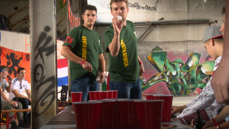 Beer-Pong-WM (Foto: SAT.1 NRW)