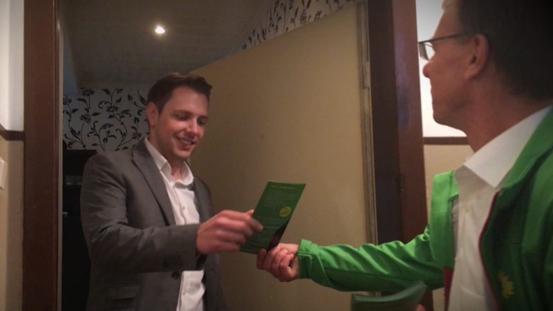 Wahlkampf auf Hochtouren (Foto: SAT.1 NRW)