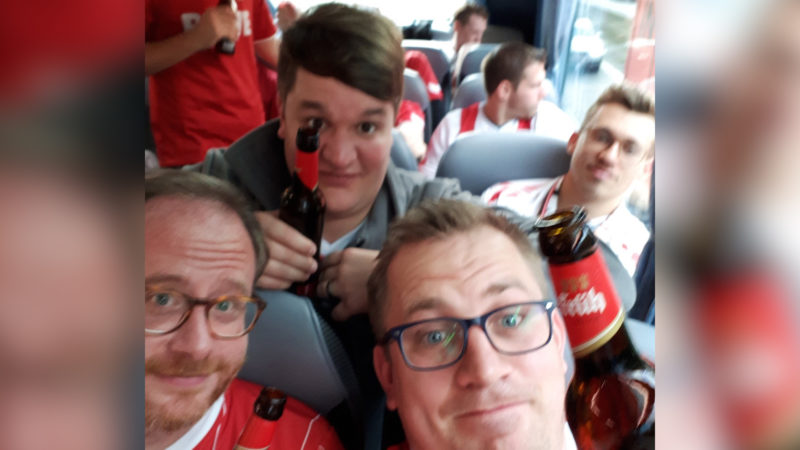 FC Köln Fans feiern (Foto: SAT.1 NRW)