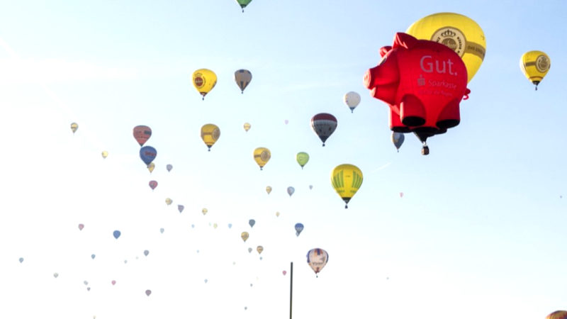 Buntes Ballonspektakel (Foto: SAT.1 NRW)