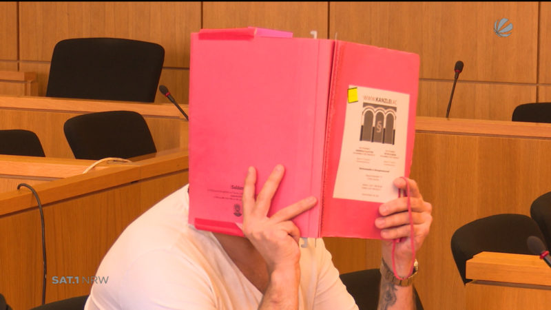 Urteil im Fall des Eltern-Erpressers aus Aachen (Foto: SAT.1 NRW)