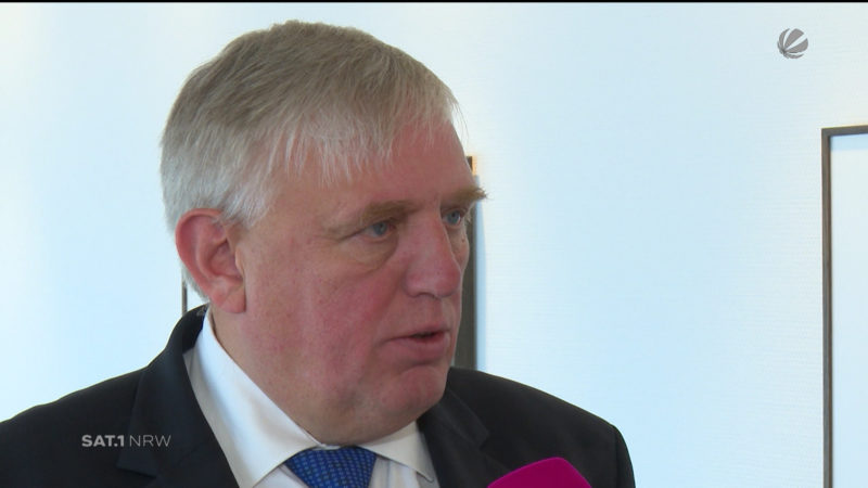 Interview mit Karl-Josef Laumann (Foto: SAT.1 NRW)