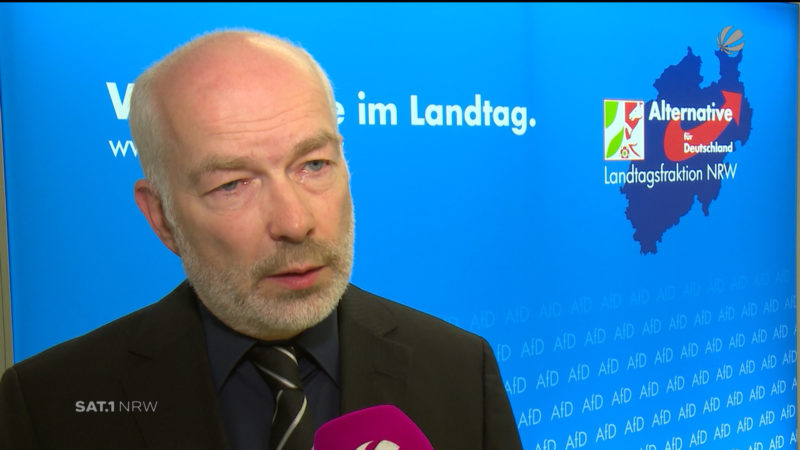 AfD in NRW vor ungewisser Zukunft (Foto: SAT.1 NRW)