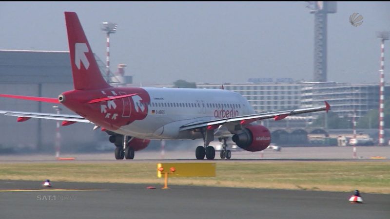 Transfergesellschaft für Air Berlin Mitarbeiter? (Foto: SAT.1 NRW)