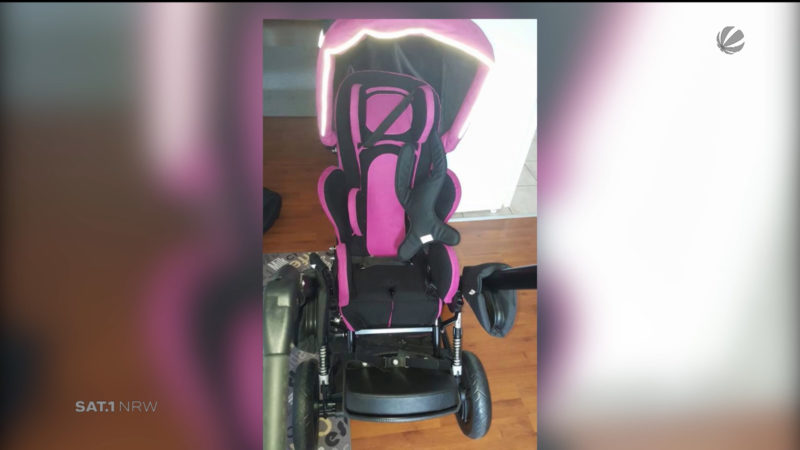 Reha-Buggy gestohlen (Foto: SAT.1 NRW)