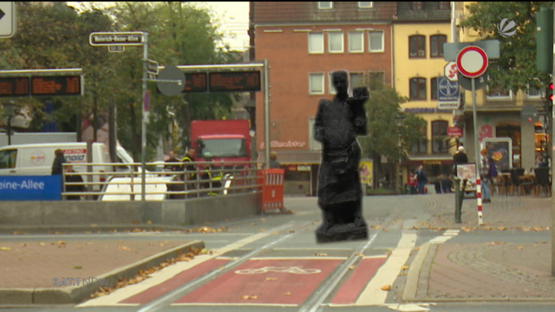 Denkmäler zur Terror-Abwehr (Foto: SAT.1 NRW)