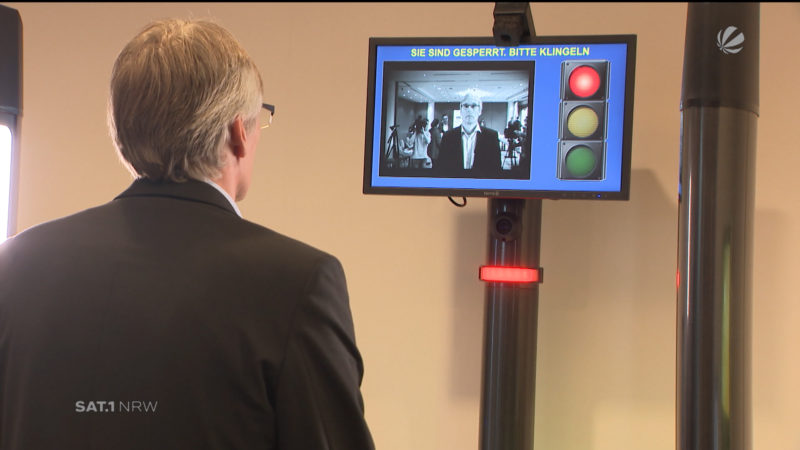 Gesichtsscanner für Spielhallen (Foto: SAT.1 NRW)