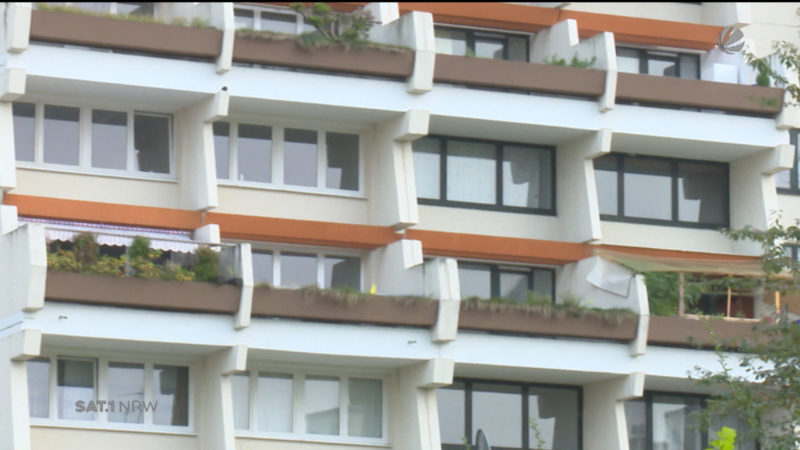 Hannibal-Hochhaus bleibt zwei Jahre unbewohnbar (Foto: SAT.1 NRW)