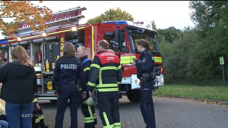 Lotte: Leichtsinnige Mutprobe nimmt schlimmes Ende (Foto: SAT.1 NRW)