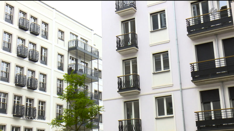 Düsseldorf: Neues Luxus-Viertel eröffnet (Foto: SAT.1 NRW)