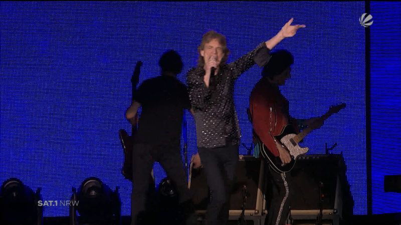 Rolling Stones in Düsseldorf (Foto: SAT.1 NRW)