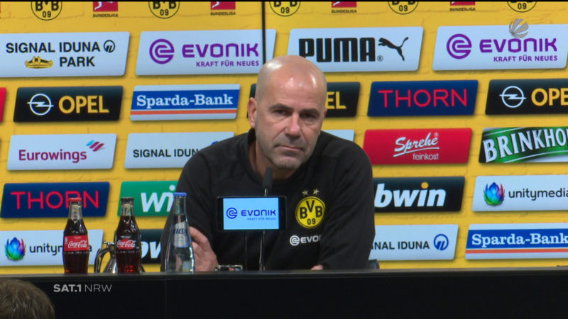 Bosz hat weiter das Sagen (Foto: SAT.1 NRW)